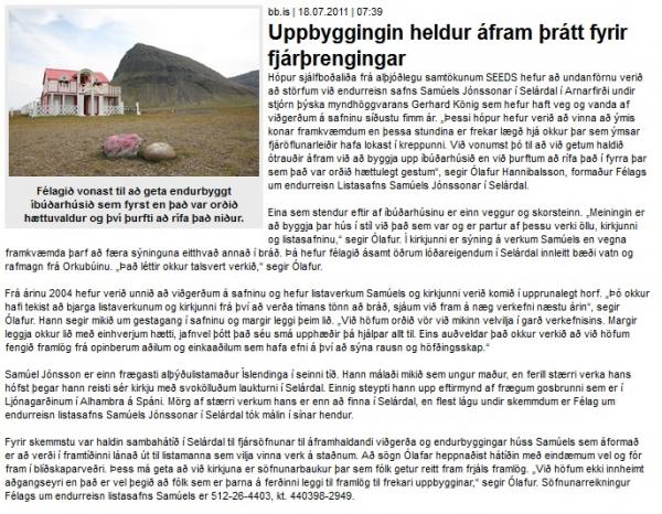 BB.is: Uppbyggingin heldur áfram þrátt fyrir fjárþrengingar