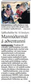 Fréttablaðið - Sjálfboðaliðar frá 19 löndum. Mannúðarmál á aðventunni