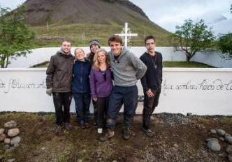 French Cemetery in the West Fjords