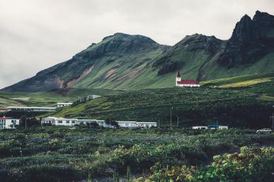 Trails near Hekla Volcano & Mýrdalsjökull glacier