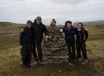 Cairn Restoration in the Westfjords - Látrabjarg